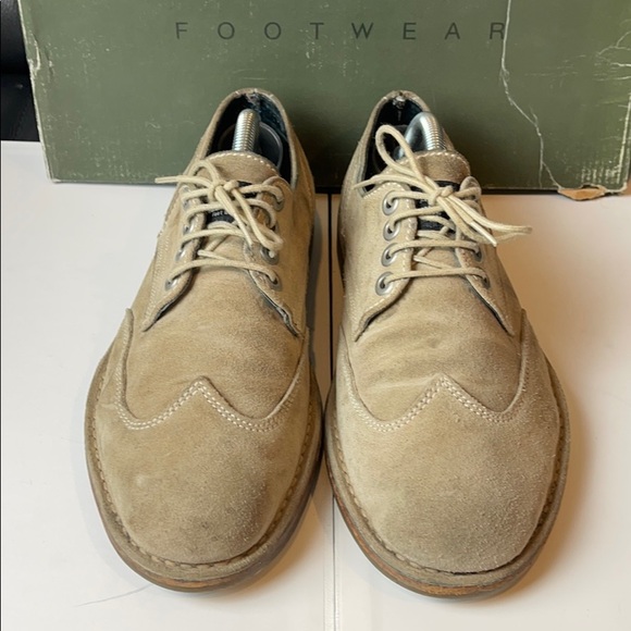 G-Star Garret Theo Earth Suede wingtips tan US8 - Picture 3 of 8